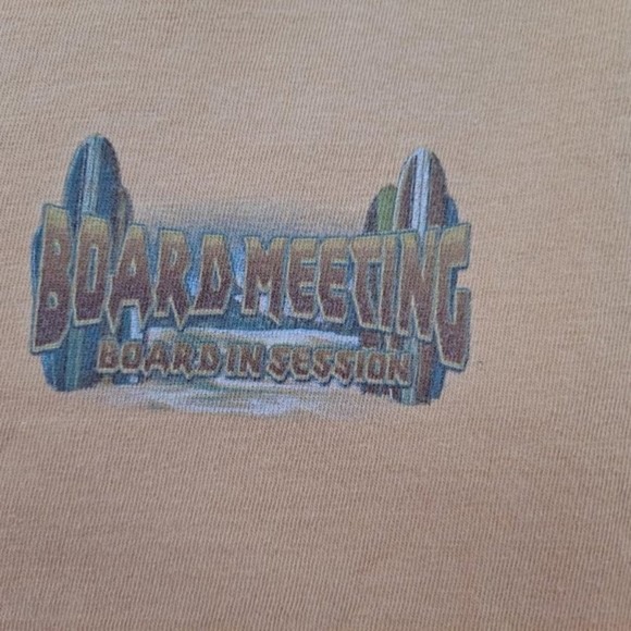 Board Meeting Board in Session Surf Tee - Picture 3 of 5